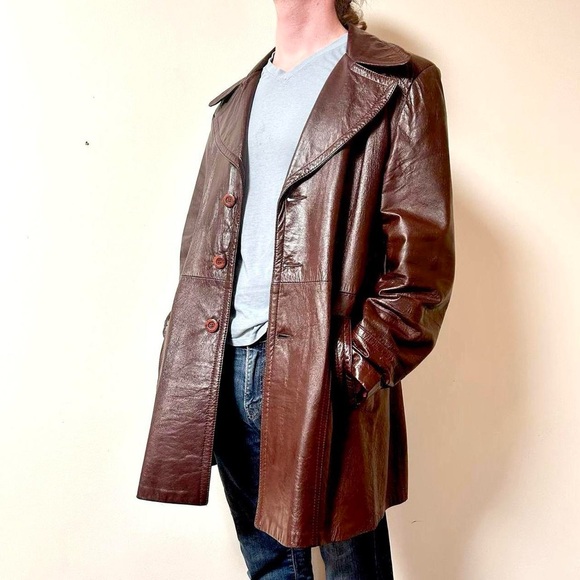 Vintage Leather Jacket - Picture 2 of 8